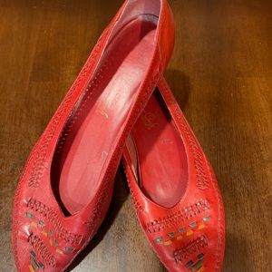 Vintage leather craft shoes